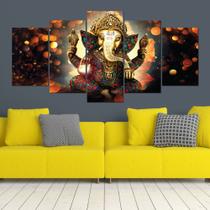 Quadro Decorativo Lord Ganesha Deus Hall Sala Escritorio