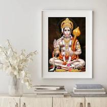 Quadro Decorativo Lord Hanuman- 60X48Cm