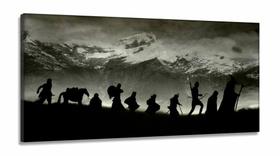 Quadro Decorativo Lord Of The Rings em Tecido Canvas 130x60