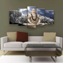 Quadro Decorativo Lord Shiva 129x61 Quarto Sala