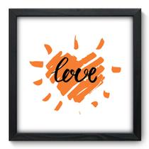 Quadro Decorativo - Love - 33cm x 33cm - 039qdop