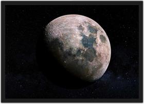 Quadro Decorativo Lua Universo Planeta Cosmos Espaço Salas Quartos Decorações Com Moldura Quadro Decorativo Lua Universo Planeta Cosmos Espaço Salas Quartos Decorações Com Moldura