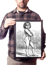 Quadro Decorativo Lúcifer O Anjo Revoltado Arte