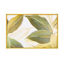 Quadro Decorativo Luxo Folhagem Verde 60x90cm 1372 - Art Frame