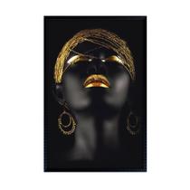 Quadro Decorativo Luxo Mulher Africana 60x90cm 137101 - Art Frame