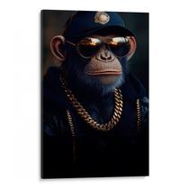 Quadro decorativo Macaco Rapper