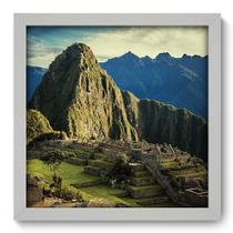 Quadro Decorativo - Machu Picchu - 33cm x 33cm - 058qdmb Quadro Decorativo - Machu Picchu - 33cm x 33cm - 058qdmb