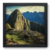 Quadro Decorativo - Machu Picchu - 33cm x 33cm - 058qdmp Quadro Decorativo - Machu Picchu - 33cm x 33cm - 058qdmp