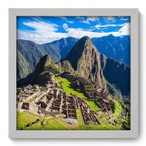 Quadro Decorativo - Machu Picchu - 33cm x 33cm - 077qnmbb Quadro Decorativo - Machu Picchu - 33cm x 33cm - 077qnmbb