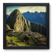 Quadro Decorativo - Machu Picchu - 33cm x 33cm - 090qnmbp Quadro Decorativo - Machu Picchu - 33cm x 33cm - 090qnmbp