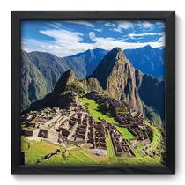 Quadro Decorativo - Machu Picchu - 33cm x 33cm - 236qdmp Quadro Decorativo - Machu Picchu - 33cm x 33cm - 236qdmp