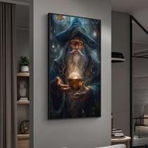 Quadro Decorativo Mago Vidente - 70x50cm Quadro Decorativo Mago Vidente - 70x50cm