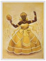 Quadro Decorativo Mamãe Oxum 45X34Cm - Com Vidro