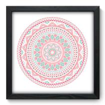 Quadro Decorativo - Mandala - 33cm x 33cm - 109qdbp