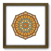 Quadro Decorativo - Mandala - 33cm x 33cm - 214qddm