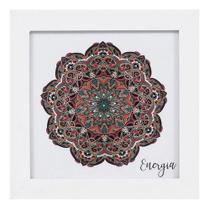 Quadro Decorativo - Mandala Energy - 20x20cm Quadro Decorativo - Mandala Energy - 20x20cm