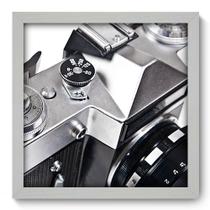 Quadro Decorativo - Máquina Fotográfica - 33cm x 33cm - 010qnvbb