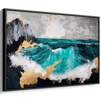 Quadro decorativo Mar Abstrato