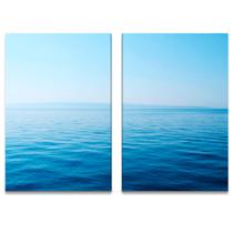 Quadro Decorativo Mar azul Mosaico 40X60 Sala Moderno Quarto Quadro Decorativo Mar azul Mosaico 40X60 Sala Moderno Quarto