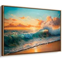Quadro decorativo Mar Pintura
