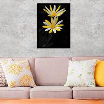 Quadro Decorativo Margarida Amarela E Branca 45x34cm Quadro Decorativo Margarida Amarela E Branca 45x34cm