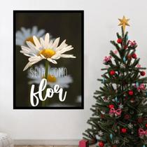 Quadro Decorativo Margarida Seja Como Flor 45X34Cm Quadro Decorativo Margarida Seja Como Flor 45X34Cm