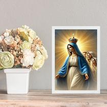 Quadro Decorativo Maria Passa Na Frente 24x18cm Quadro Decorativo Maria Passa Na Frente 24x18cm