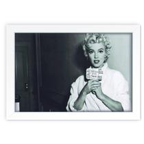 Quadro Decorativo Marilyn Monroe 04 Mdf 30X45Cm