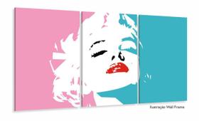 Quadro decorativo Marilyn Monroe - Artístico - Tela em Tecid