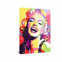Quadro decorativo Marilyn Monroe Artístico - Tela em Tecido