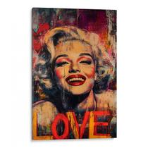 Quadro decorativo Marilyn Monroe em Amor Radiante e Atemporal - Art Canvas