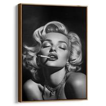 Quadro decorativo Marilyn Monroe em Glamour Eterno e Sedutor - Art Canvas