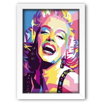 Quadro Decorativo Marilyn Monroe Fan Art Mdf 30X45Cm