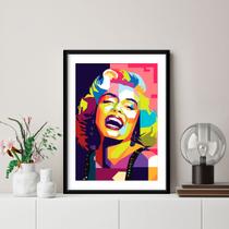 Quadro Decorativo Marilyn Monroe Pop Art Quadro Decorativo Marilyn Monroe Pop Art