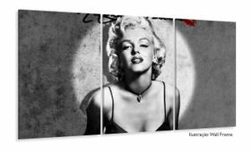 Quadro Decorativo Marilyn Moroe sala quarto 120x60