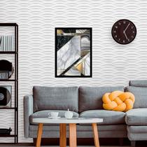 Quadro Decorativo Mármore Gold Quadro Decorativo Mármore Gold