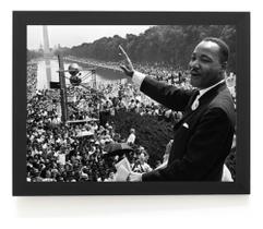 Quadro Decorativo Martin Luther King Foto Historica