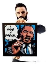 Quadro Decorativo Martin Luther King Pop Arte
