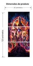 Quadro decorativo Marvel vingadores Quadro decorativo Marvel vingadores