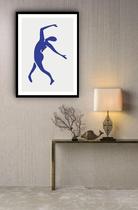 Quadro Decorativo Matisse Blue Nudes Dance - 70X50Cm