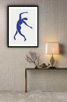 Quadro Decorativo Matisse Blue Nudes Dance - 70x50cm