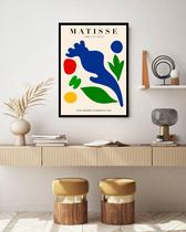 Quadro Decorativo Matisse Formas Bege - 70X50Cm Quadro Decorativo Matisse Formas Bege - 70X50Cm
