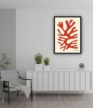 Quadro Decorativo Matisse La Nature Neutral - 70X50Cm