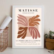 Quadro Decorativo Matisse - La Perruche 24X18Cm - Com Vidro