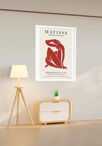 Quadro Decorativo Matisse Mulher Vermelho - 70x50cm Quadro Decorativo Matisse Mulher Vermelho - 70x50cm