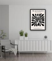 Quadro Decorativo Matisse The Cut-Outs Black - 70x50cm