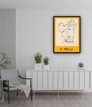 Quadro Decorativo Matisse Young Woman - 70X50Cm