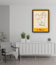 Quadro Decorativo Matisse Young Woman - 70x50cm