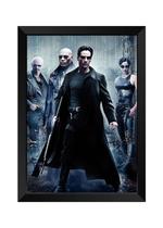 Quadro Decorativo Matrix com acrílico A4