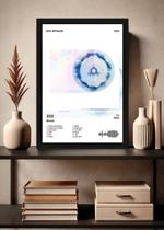 Quadro Decorativo Matuê 333 (Light) Com Vidro Tamanho:21cm x 30cm (A4) Quadro Decorativo Matuê 333 (Light) Com Vidro Tamanho:21cm x 30cm (A4)